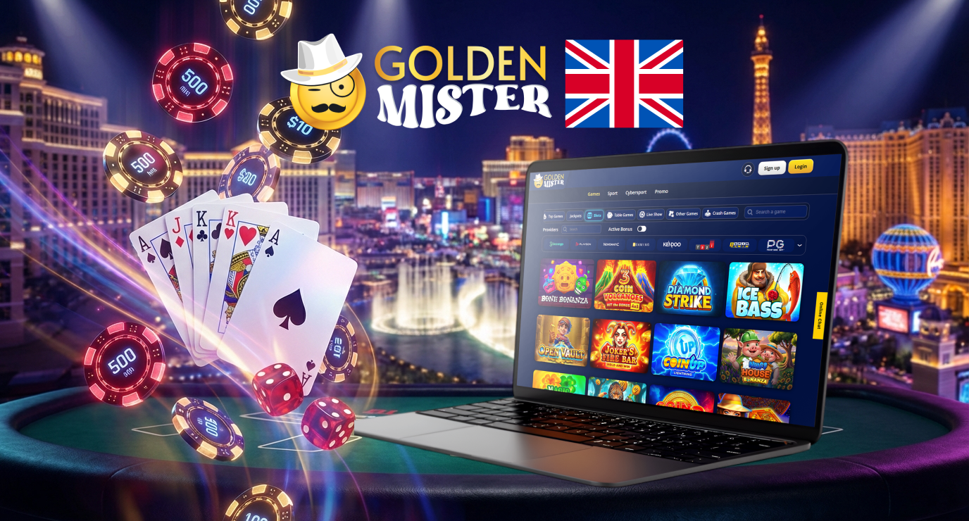 Choose the best Golden Mister Casino in the UK